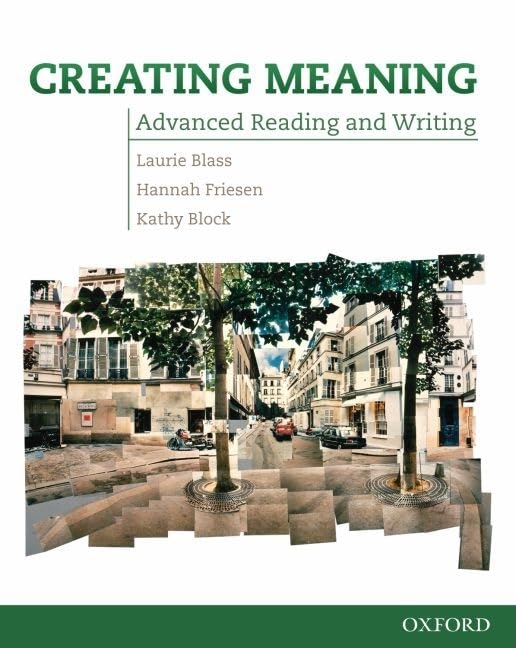 Creating Meaning,New