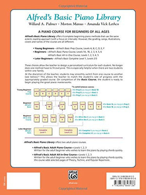 Alfred's Basic Piano Library Theory, Bk 1A (Alfred's Basic Piano Library, Bk 1A),New