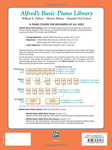Alfred's Basic Piano Library Theory, Bk 1A (Alfred's Basic Piano Library, Bk 1A),New