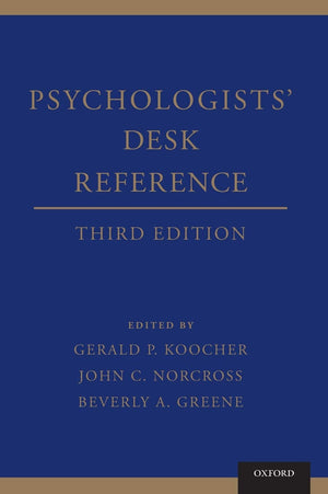 Psychologists' Desk Reference,Used