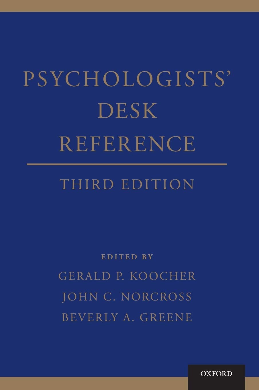 Psychologists' Desk Reference,Used