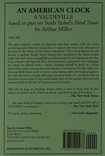 The American Clock. (Acting Edition for Theater Productions),Used