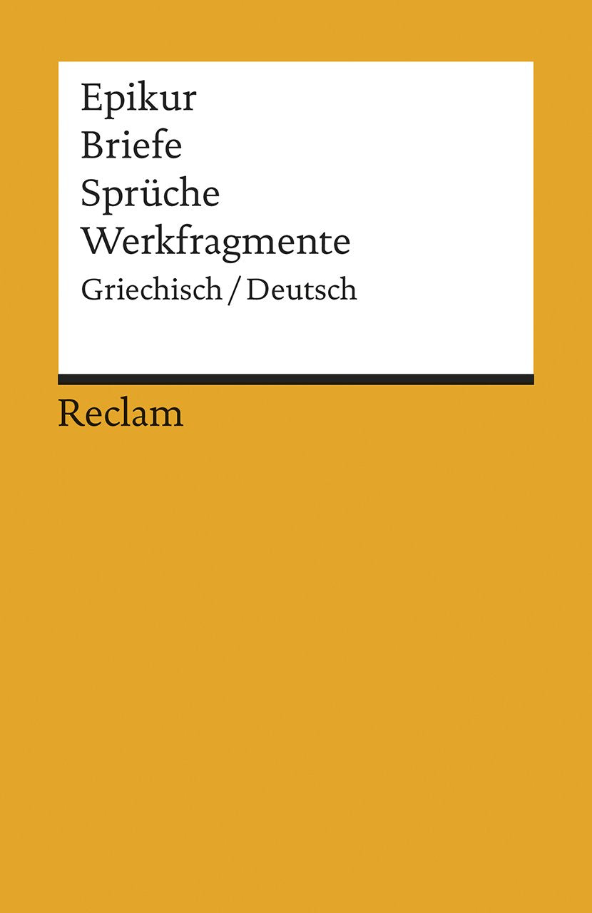 Briefe, Sprche, Werkfragmente,Used