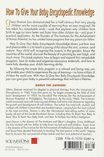 How To Give Your Baby Encyclopedic Knowledge (The Gentle Revolution Series)