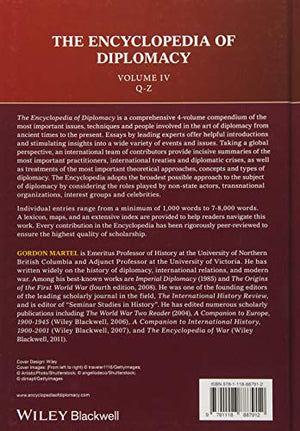 The Encyclopedia of Diplomacy,Used