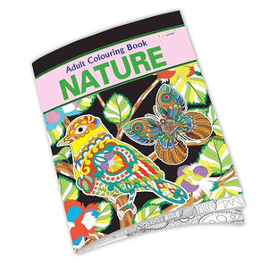 Nature - Adult Colouring Book : Stress-Relief Coloring Book, Creative Coloring Experience Book, Peaceful Coloring Pages, Stress-Relief Coloring Book