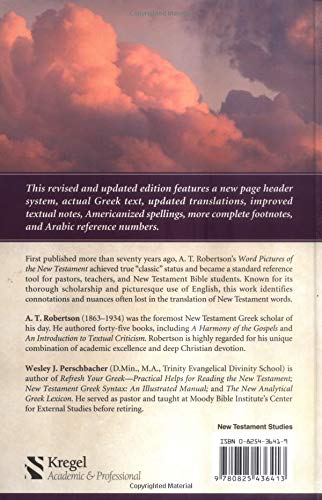 Word Pictures in the New Testament: The Gospel According to Luke,Used