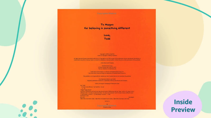 It's Okay to Be Different (Todd Parr Classics),Used