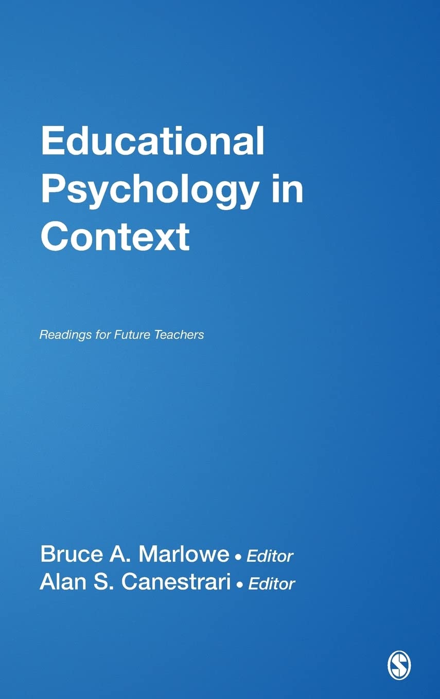 Educational Psychology in Context: Readings for Future Teachers,Used