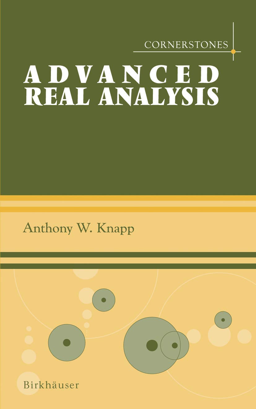 Advanced Real Analysis,Used