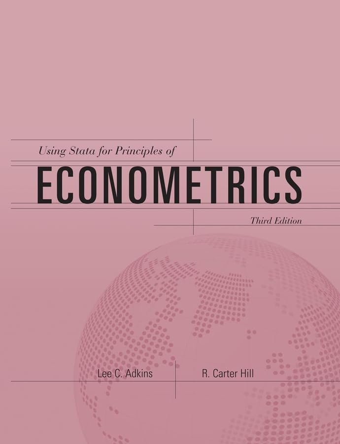 Using Stata for Principles of Econometrics,Used