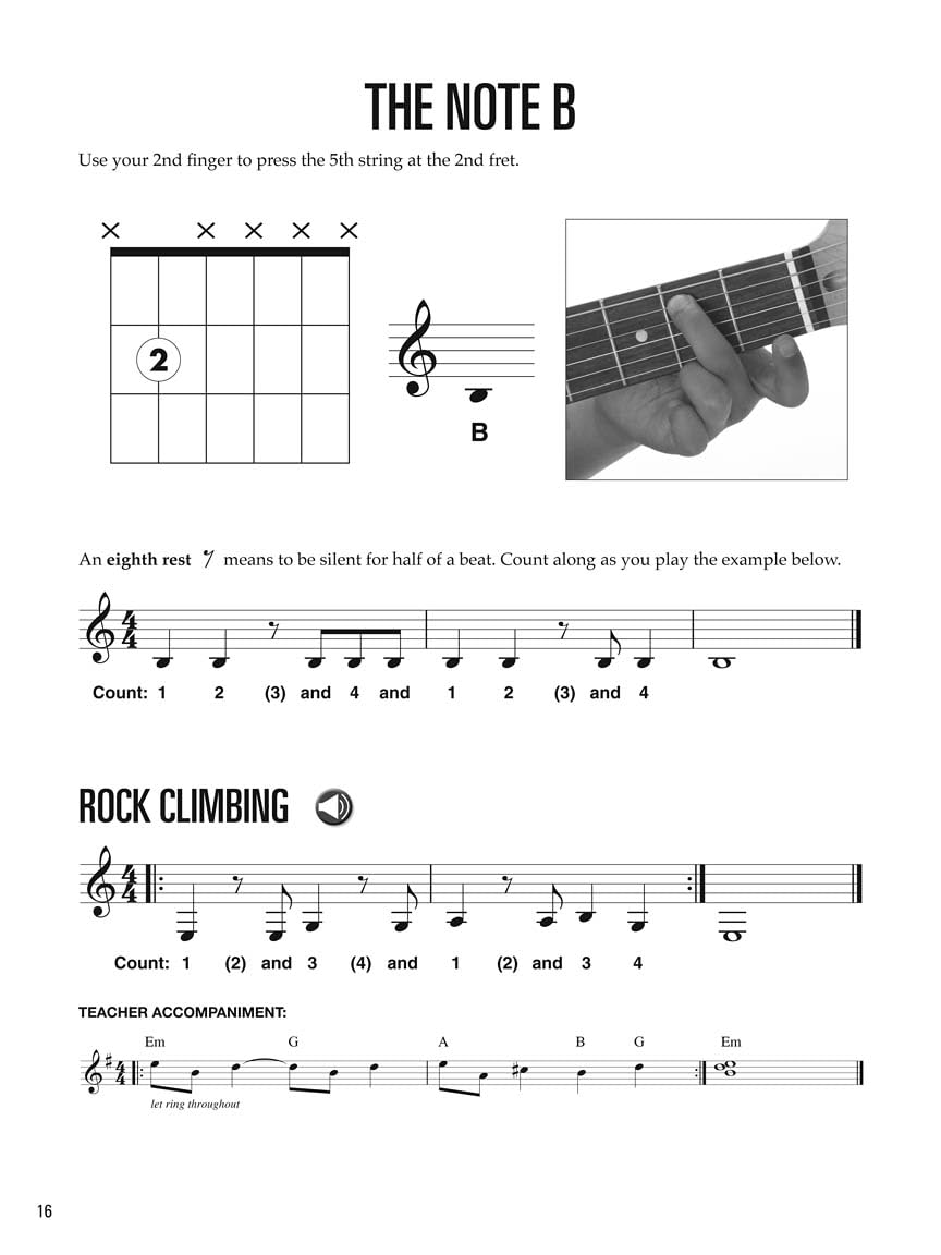 Guitar for Kids  Beginner Guitar Method and Songbook  Fun and Easy Lessons for Acoustic and Electric Guitar  Includes Chords, S,Used