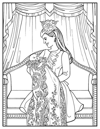 Kate, the Duchess of Cambridge Royal Fashions Coloring Book (Dover Fashion Coloring Book),Used