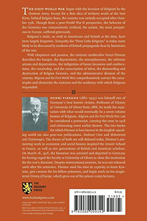 Belgium And The First World War,New