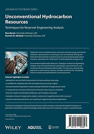 Unconventional Hydrocarbon Resources: Techniques for Reservoir Engineering Analysis (Agu Advanced Textbooks, 2),Used