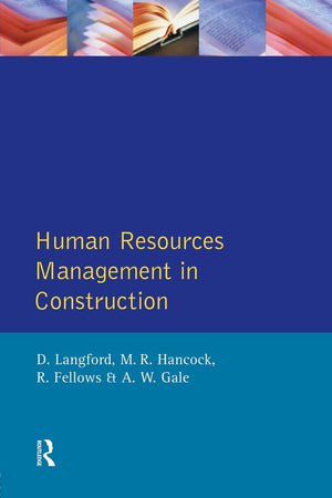 Human Resources Management in Construction (Chartered Institute of Building),Used