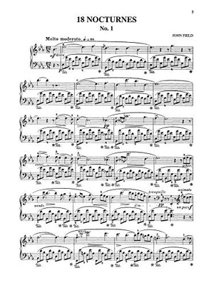 18 Nocturnes (Kalmus Edition)