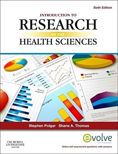 Introduction To Research In The Health Sciences, 6Th Edition,New