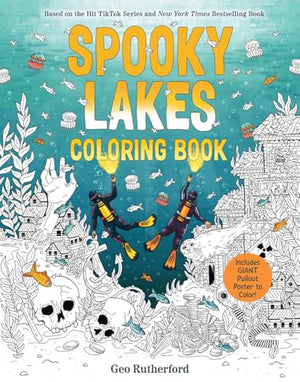 Spooky Lakes Coloring Bk