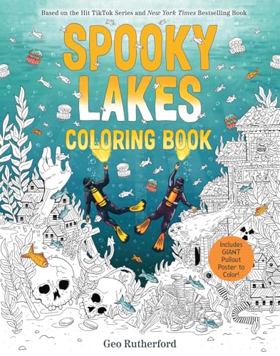 Spooky Lakes Coloring Bk