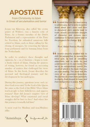 Apostate: From Christianity to Islam in times of secularisation and terror,New