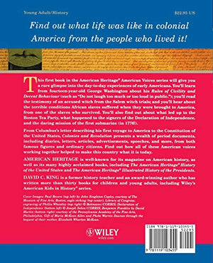 AmericanHeritage, American Voices: Colonies and Revolution (American Heritage, American Voices series),Used