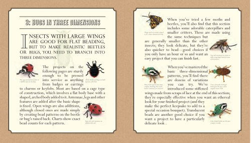 Beaded Bugs: Make 30 Moths, Butterflies, Beetles, And Other Cute Critters