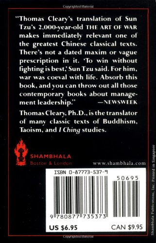 The Art Of War (Pocket Edition) (Shambhala Pocket Classics)-new