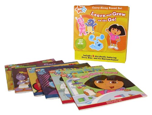 Learn and Grow on the Go! (Nick Jr. Carryalong Boxed Set),Used