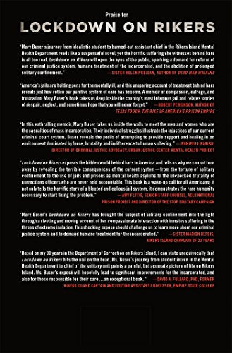 Lockdown on Rikers: Shocking Stories of Abuse and Injustice at New York's Notorious Jail,Used