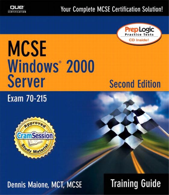 McSe Windows 2000 Server: Exam 70215 : Training Guide (Training Guide Series),Used