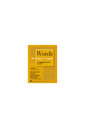 Words for Students of English : A Vocabulary Series for ESL, Vol. 6 (Pitt Series in English As a Second Language) (Volume 6),Used