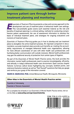 Essentials of Treatment Planning,New