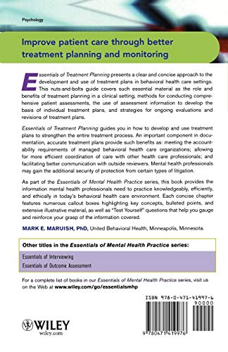 Essentials of Treatment Planning,Used