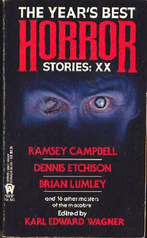 The Year'S Best Horror Stories: Xx