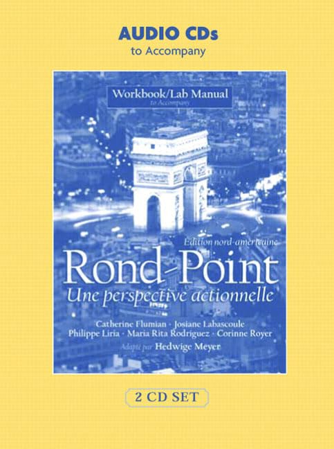 Audio CDs for Workbook/Lab Manual for RondPoint,Used