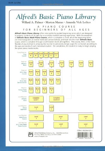 Alfred's Basic Piano Prep Course Theory, Bk B: For the Young Beginner (Alfred's Basic Piano Library, Bk B),New