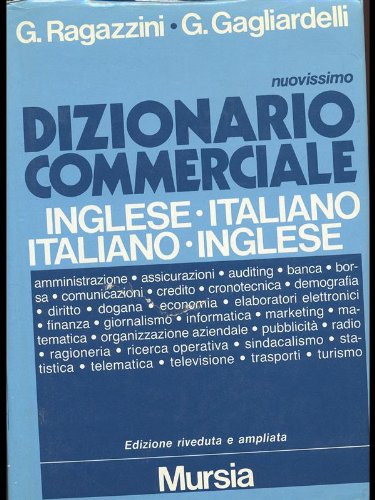 Nuovissimo Dizionario Commerciale Ingleseitaliano, Italianoinglese (Italian Edition),Used