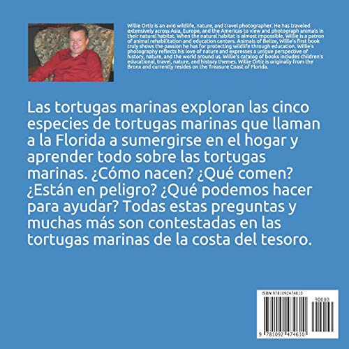 Las Tortugas marinas: De la costa del tesoro (Spanish Edition),Used