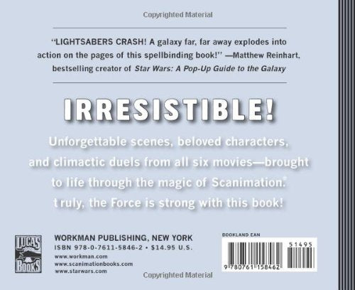 Star Wars: A Scanimation Book: Iconic Scenes From A Galaxy Far, Far Away...,New