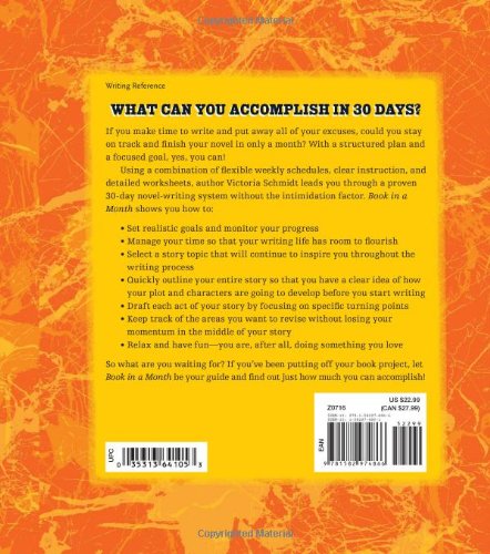 Book in a Month: The FoolProof System for Writing a Novel in 30 Days,New