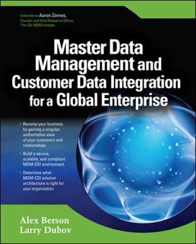 Master Data Management and Customer Data Integration for a Global Enterprise,Used