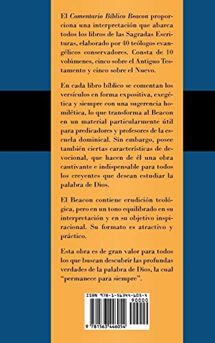 Comentario Biblico Beacon Tomo 5 (Spanish Edition),Used