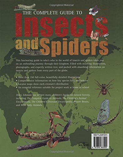 Complete Guide To Insects And Spiders,Used