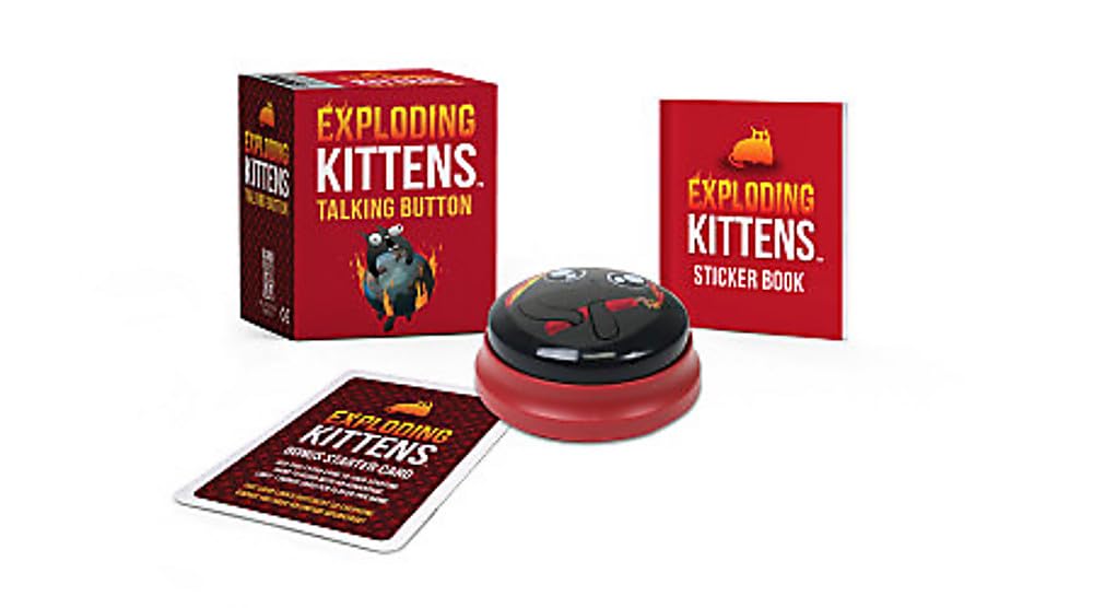 Exploding Kittens: Talking Button (Rp Minis),New