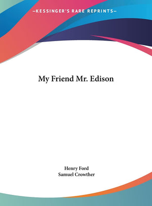 My Friend Mr. Edison,Used