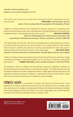 The Kwaghhir Theater: A Weapon for Social Action,Used