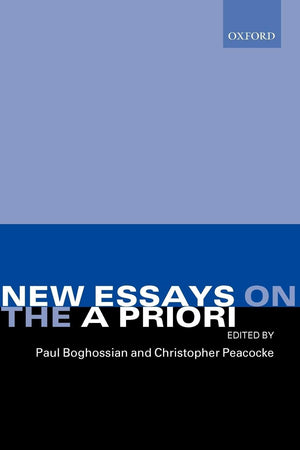 New Essays on the A Priori,Used
