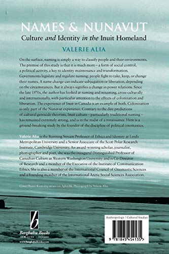 Names and Nunavut: Culture and Identity in the Inuit Homeland,Used
