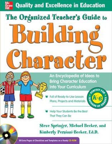 The Organized Teacher's Guide to Building Character, with CDROM,Used